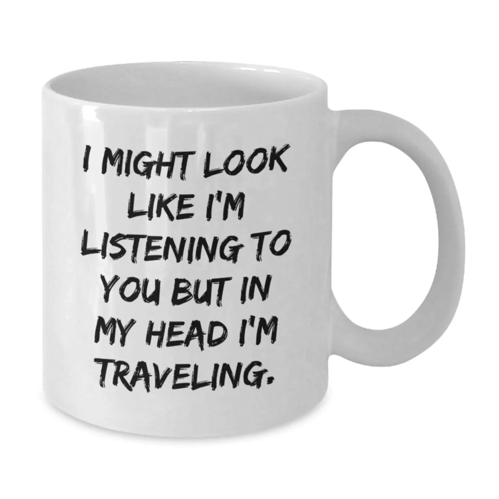 Funny Traveling Mugs Gifts from Men, Women, Friends, Coworkers, Family for Traveling Love