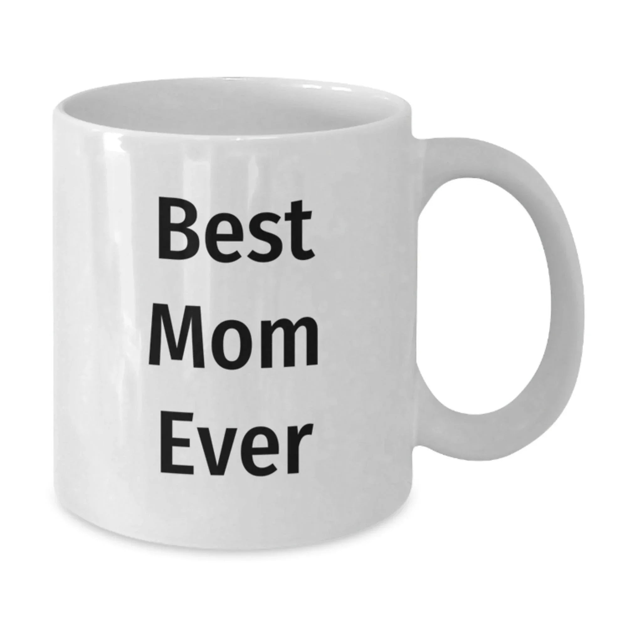 Funny Mom Quotes White Coffee Mugs Gifts from Family to Mom for Christmas Unique