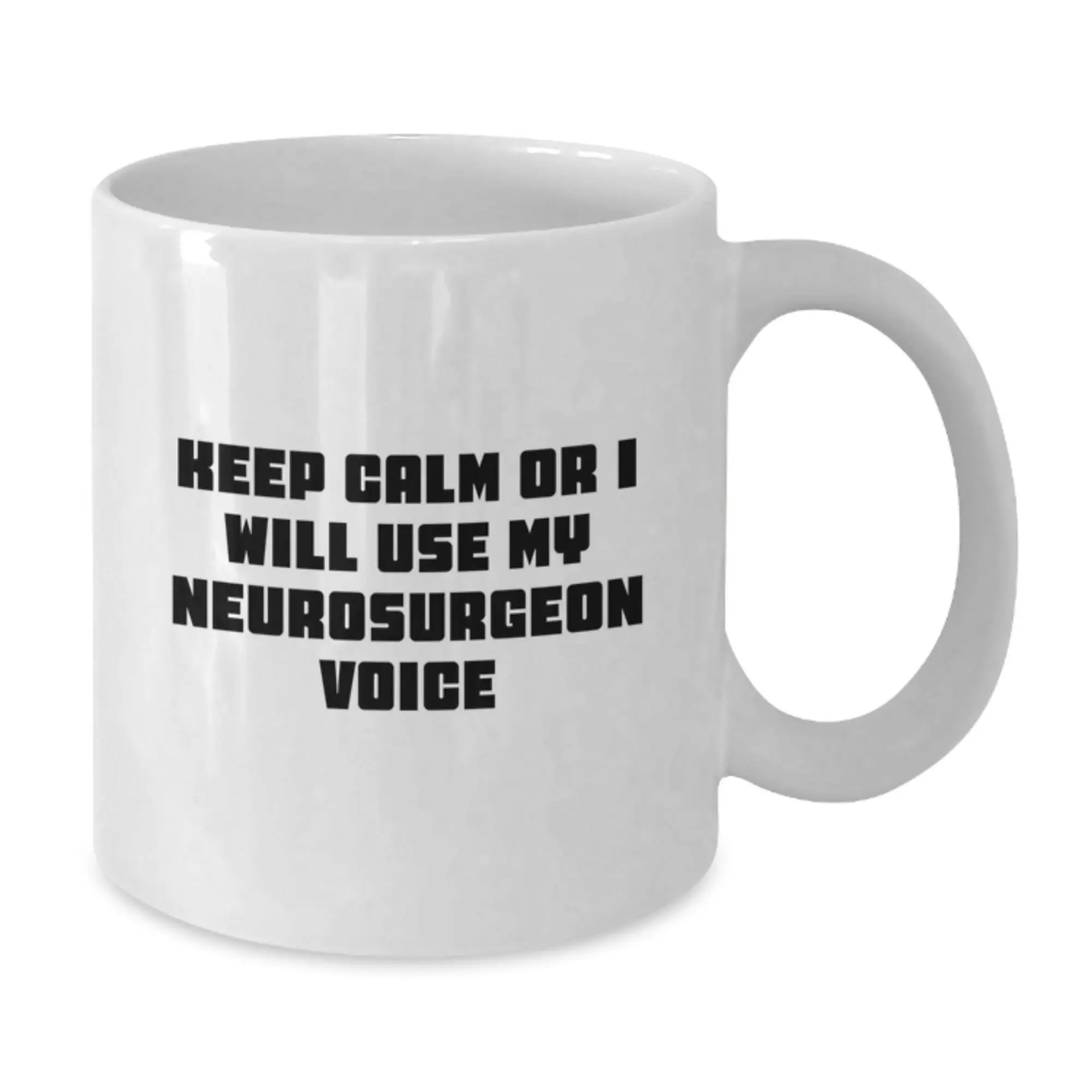 Birthday Gift Neurosurgeon White Coffee Mug for Her Present - Additional