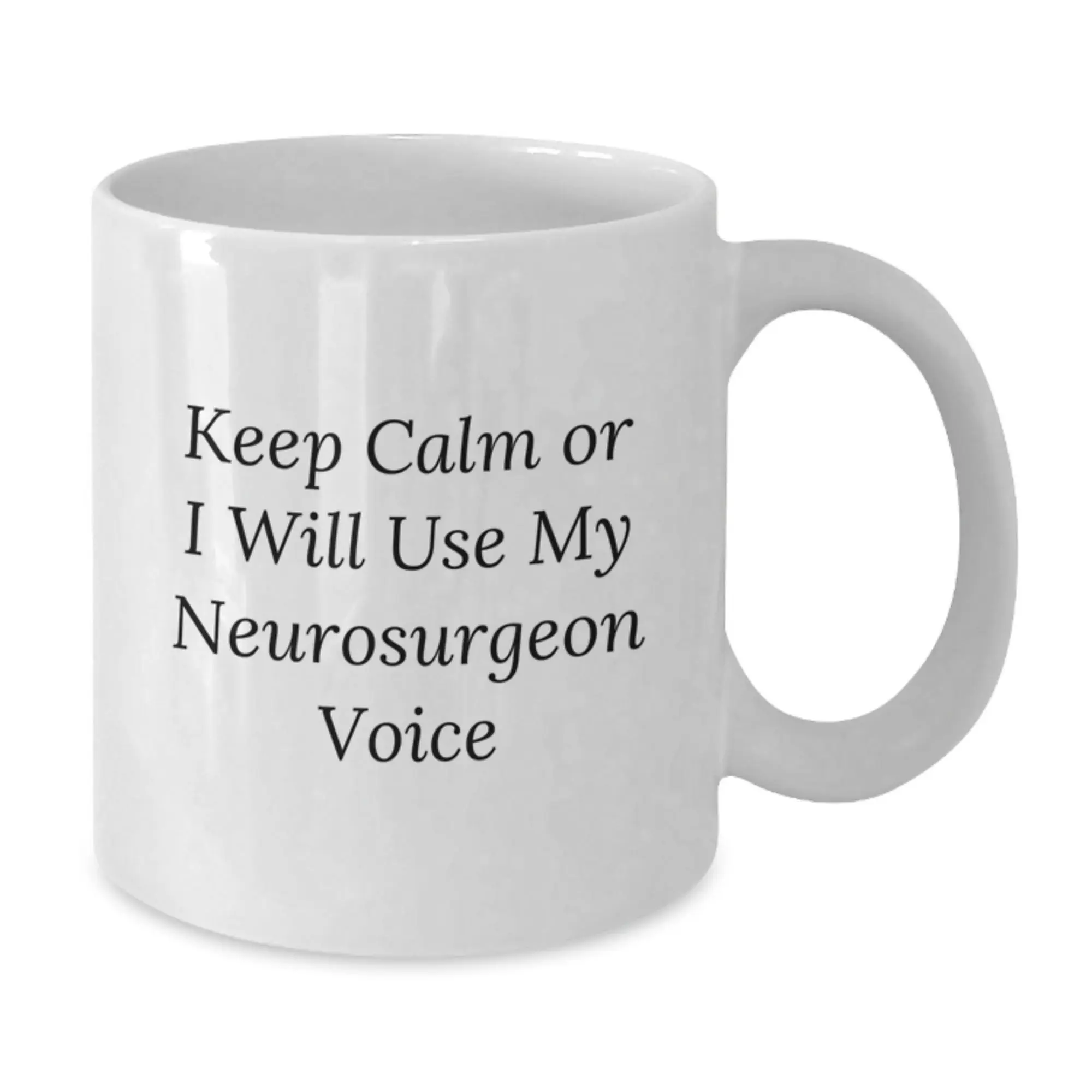 Playful Neurosurgeon Novelty White Coffee Mug for Friends Birthday Gift - Additional