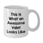Funny Valet Gifts for Men Valentine's Unique White Coffee Mug from Lover