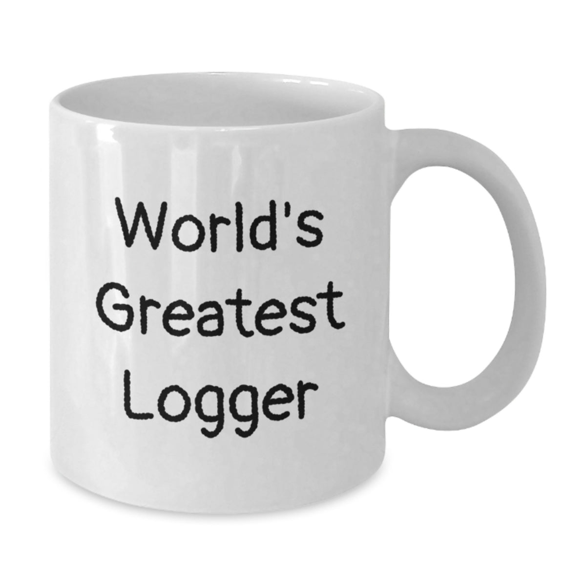 Logger Gift for Him - World's Greatest Logger Keepsake Coffee Mug - Additional
