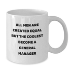 General Manager Birthday Gift White Coffee Mug for Her Present Keepsake - Additional