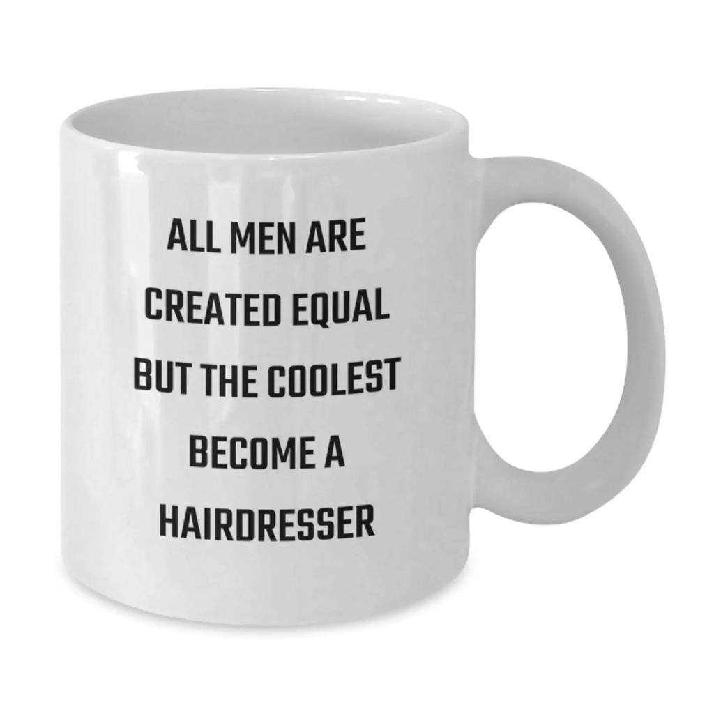 Hairdresser Keepsake Mug for Him – Christmas Gift with 11oz Ceramic - Additional