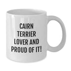 Cairn Terrier Mug For Dog Lovers Valentine Gift