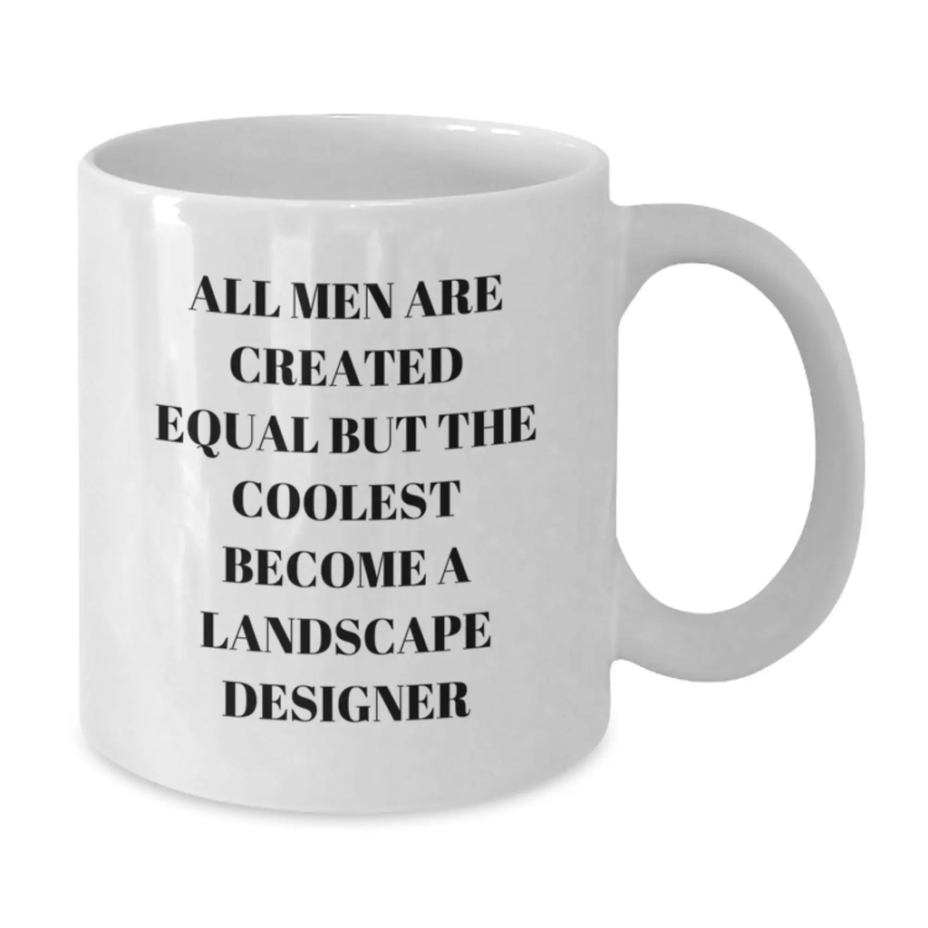 Birthday Gift Landscape Designer Mug for Her Present White 11oz Ceramic - Additional