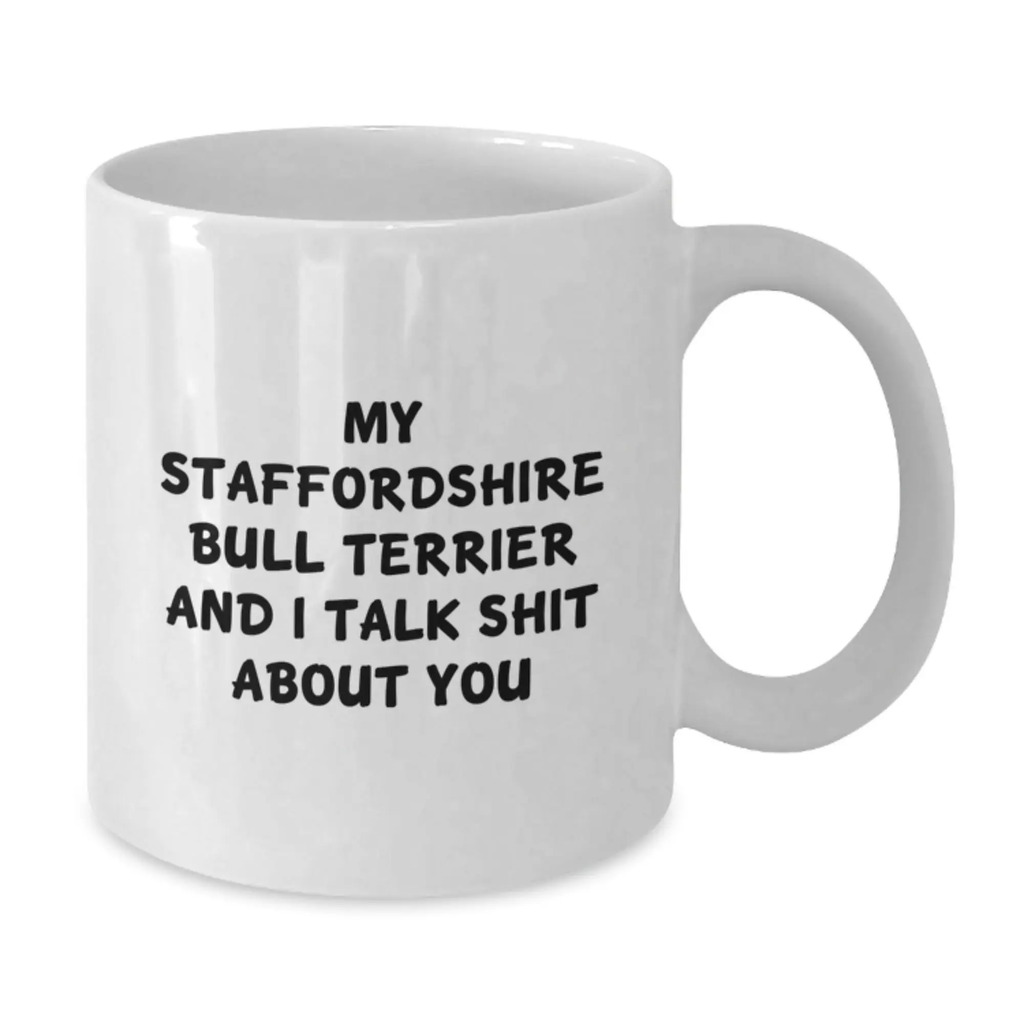 Staffordshire Bull Terrier Keepsake Mug for Him Graduation Gift - Additional
