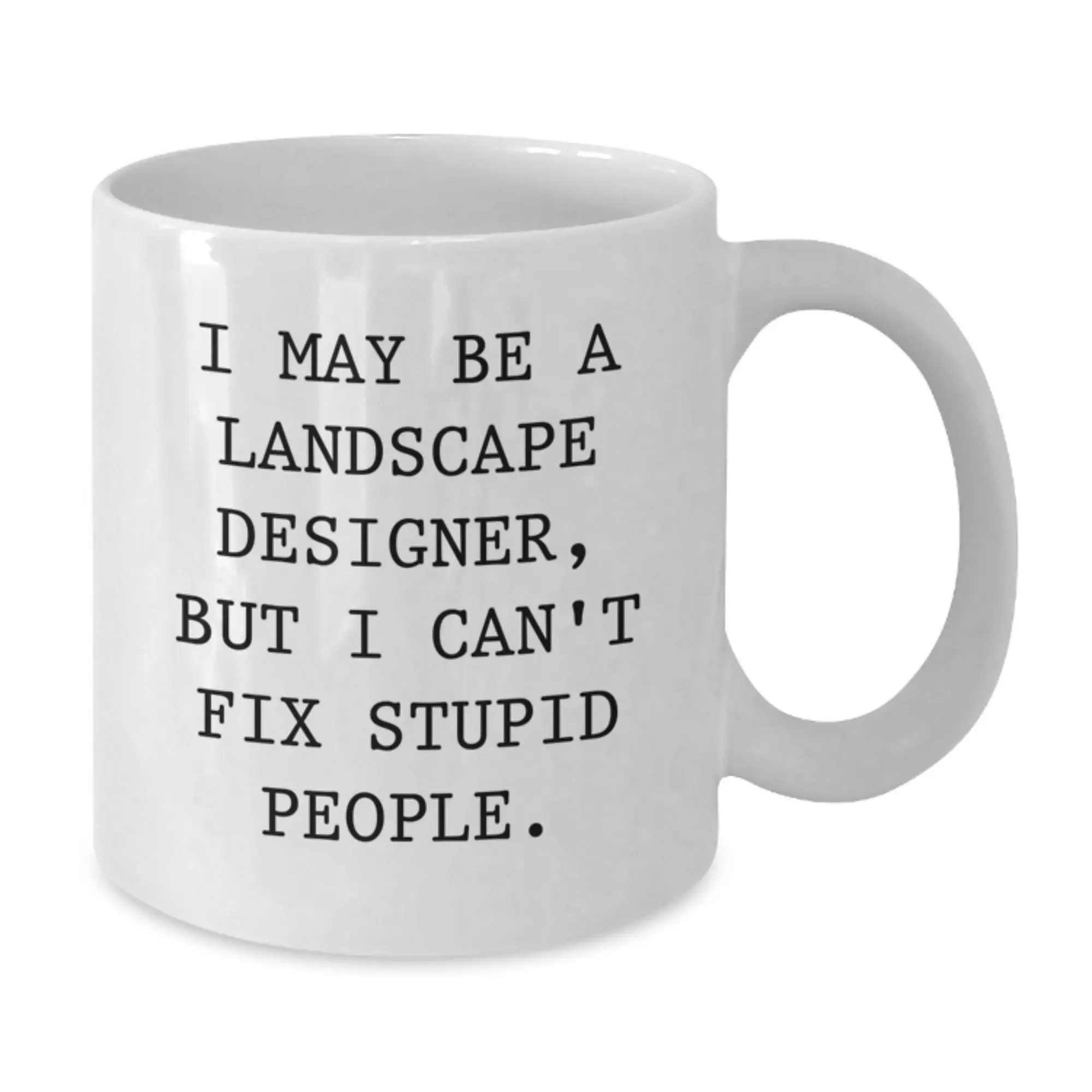 Birthday Gift Landscape Designer White Coffee Mug for Her Present - Additional