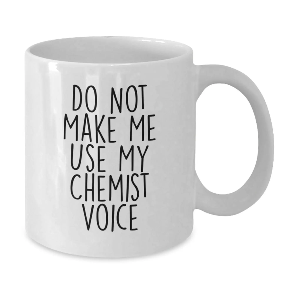 Birthday Gift Chemist White Coffee Mug for Her Present - Additional