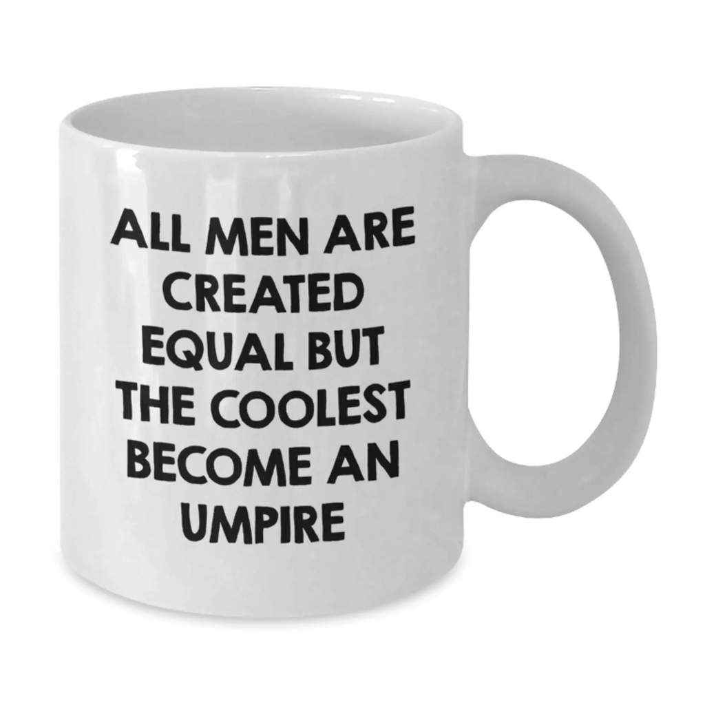 Birthday Gift Umpire White Coffee Mug for Her Present - Additional