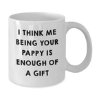 Pappy Keepsake White Coffee Mug for Him Birthday Gift - Additional