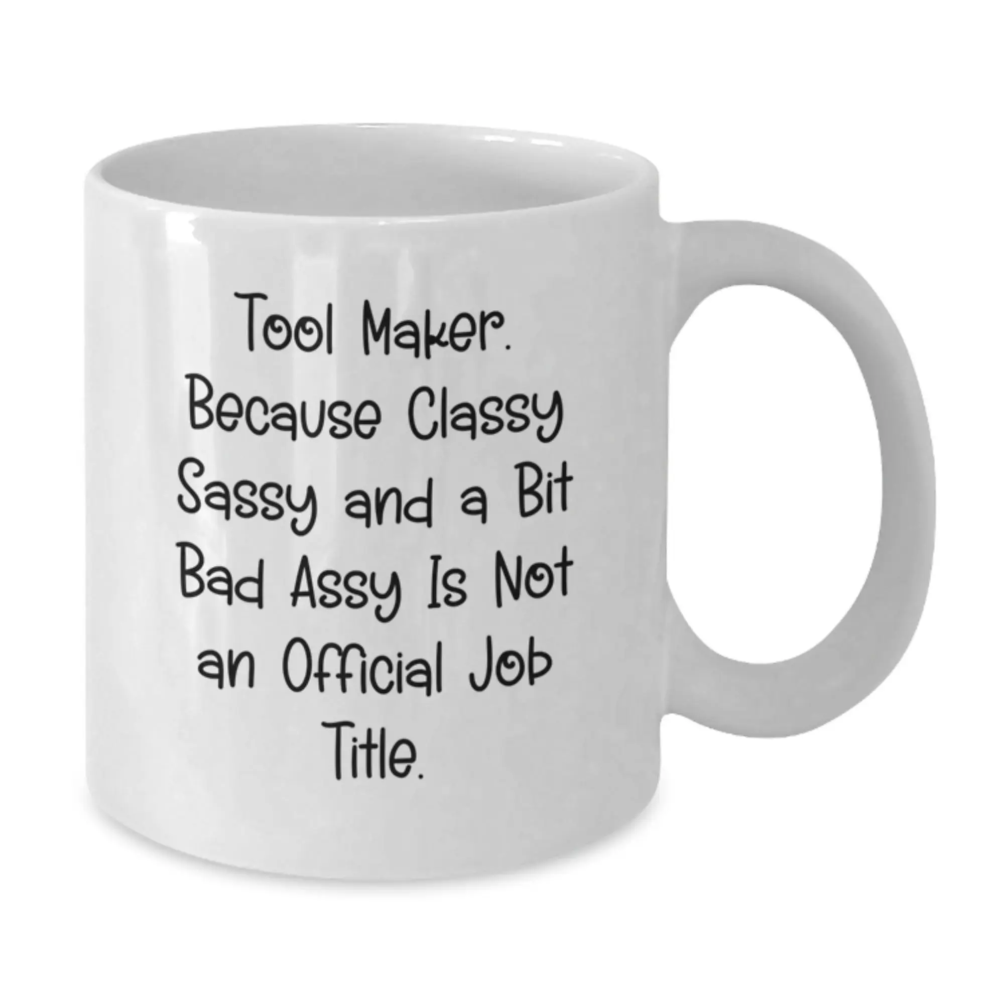 Birthday Gift Tool Maker White Coffee Mug for Her Present - Additional