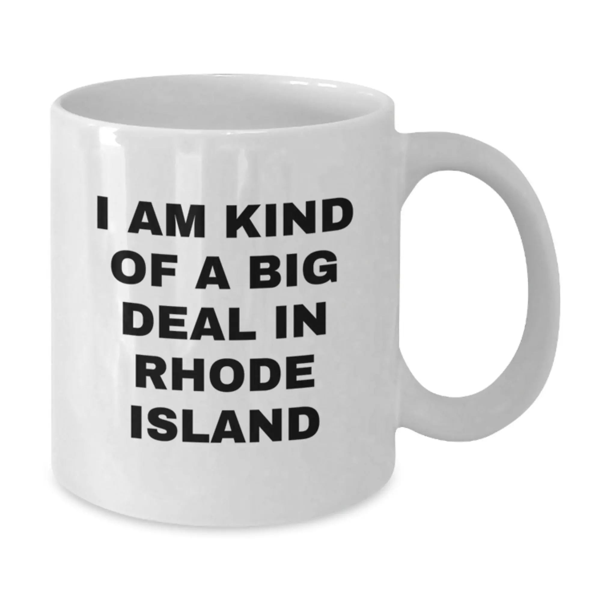Rhode Island Keepsake White Coffee Mug for Him 11oz Birthday Gift - Additional