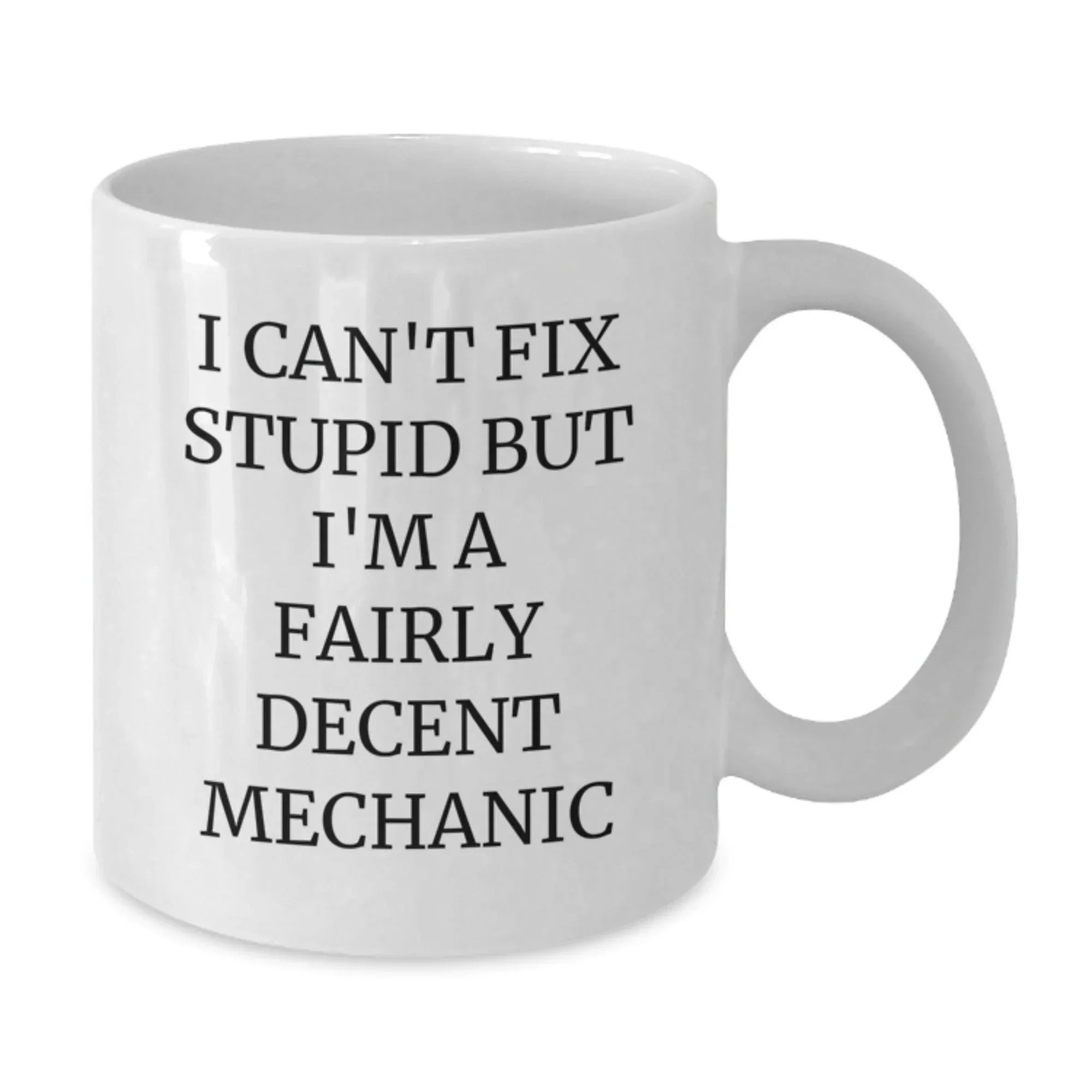 Funny Mechanic Gifts from Friends for Mechanic Men Christmas Unique Mug