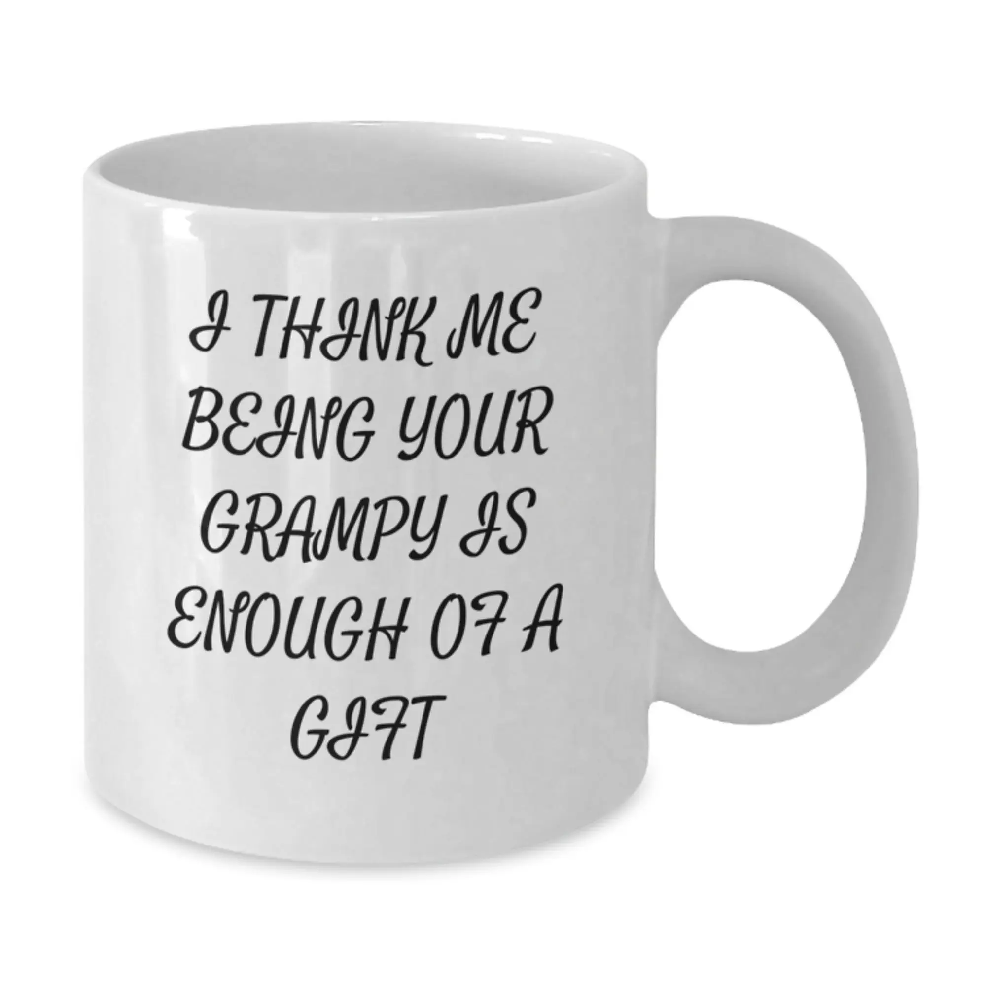 Grampy Keepsake Coffee Mug for Him - Thoughtful Quote Gift - Additional