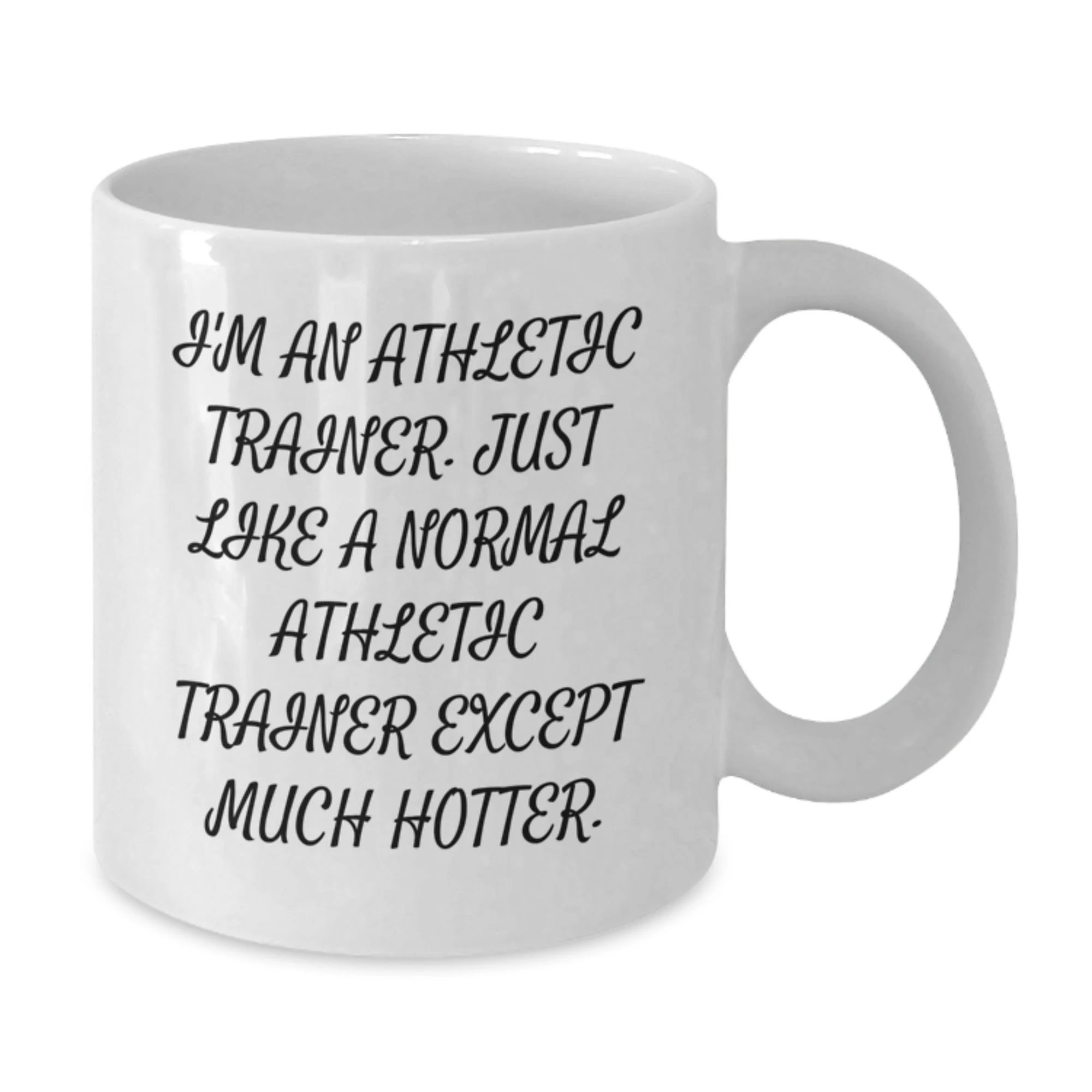 Funny Athletic Trainer Gifts from Family - White Coffee Mug for Mom - Unique Mother's Day Present for Athletic Trainer Women - Additional