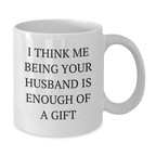 Funny Husband Coffee Mug Gifts for Him Graduation Unique Ideas from Men, Women, Friends, Family - Additional
