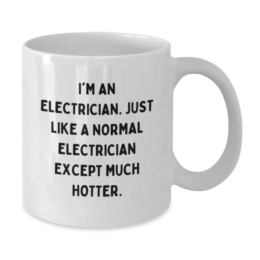 Electrician Keepsake Mug for Him Graduation Gift - Additional