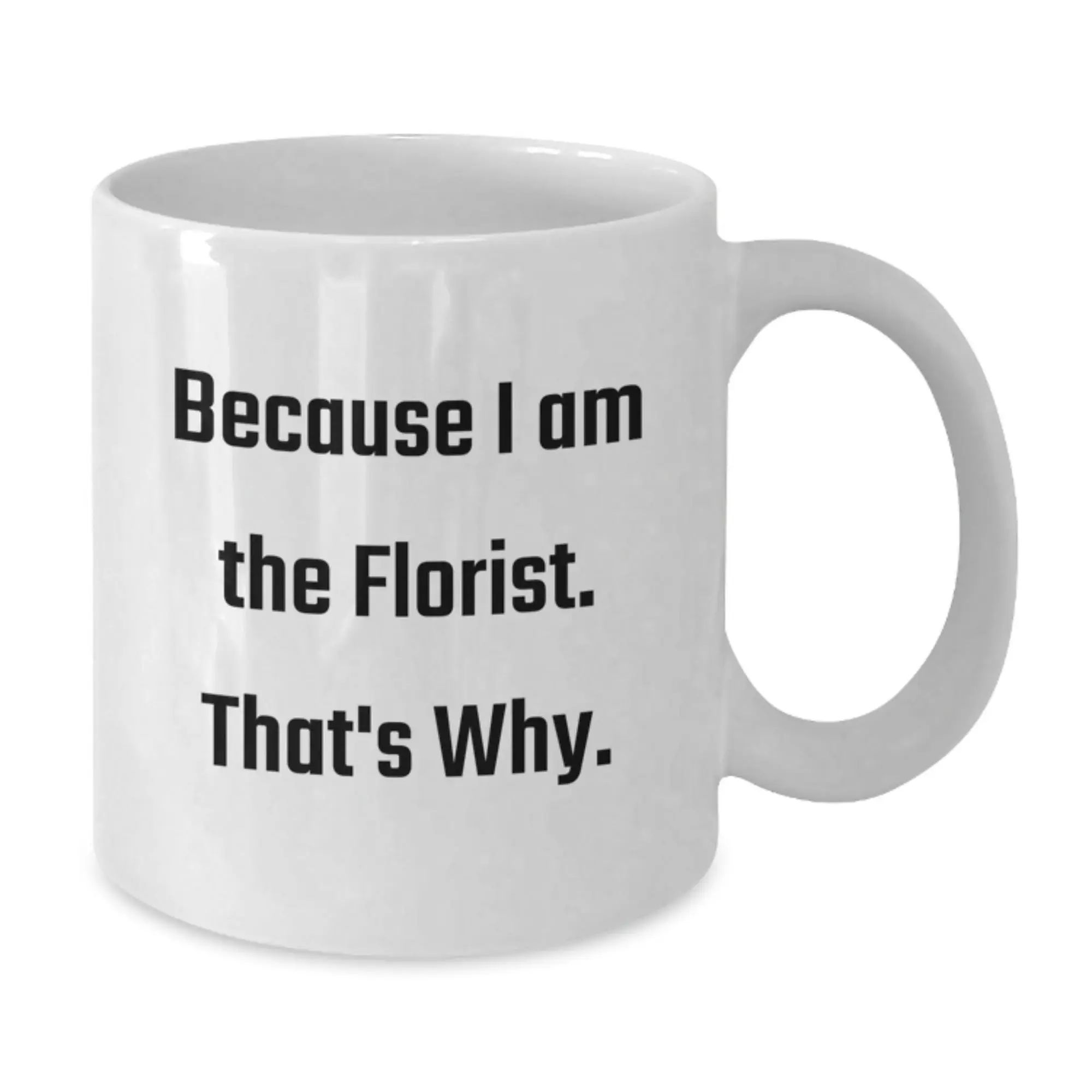 Funny Florist Gifts from Friends for Florist Birthday Unique Mugs - Additional