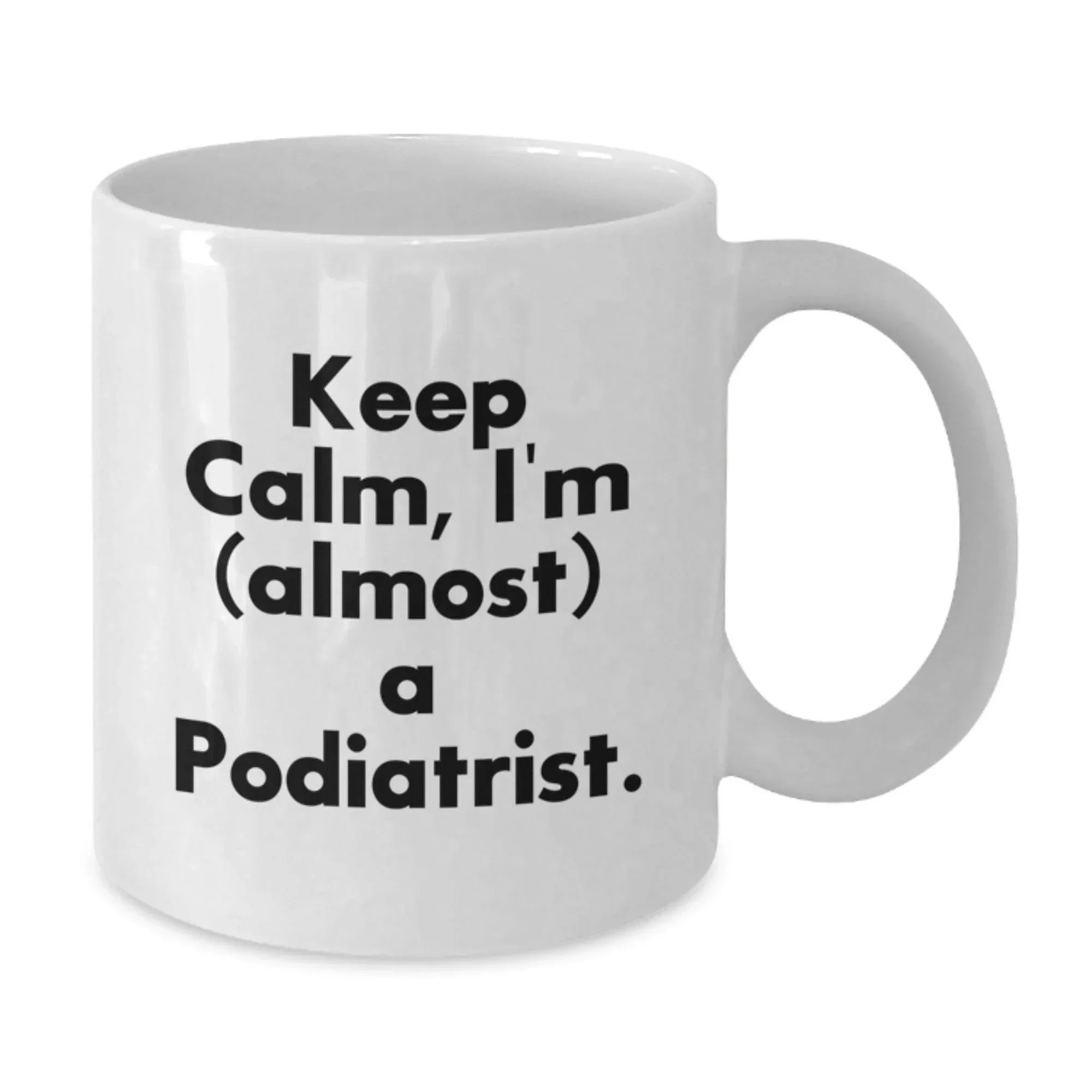 Funny Podiatrist Gifts, White Coffee Mugs with Inspirational Quote for Christmas Unique Gifts from Friends and Family