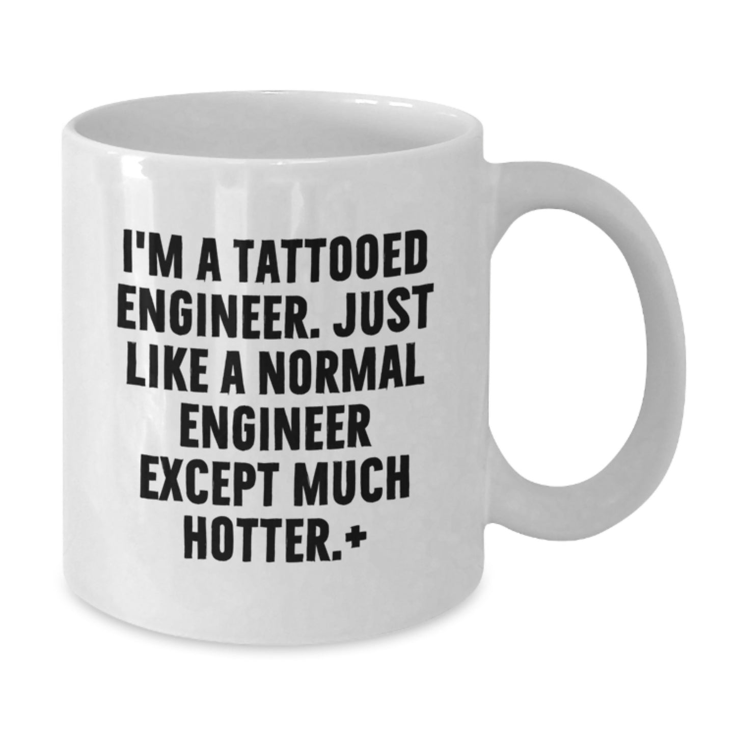 Funny Engineer Mug, White Coffee Mug for Engineer Friends, Christmas Unique Gifts from Men to Engineer - Additional