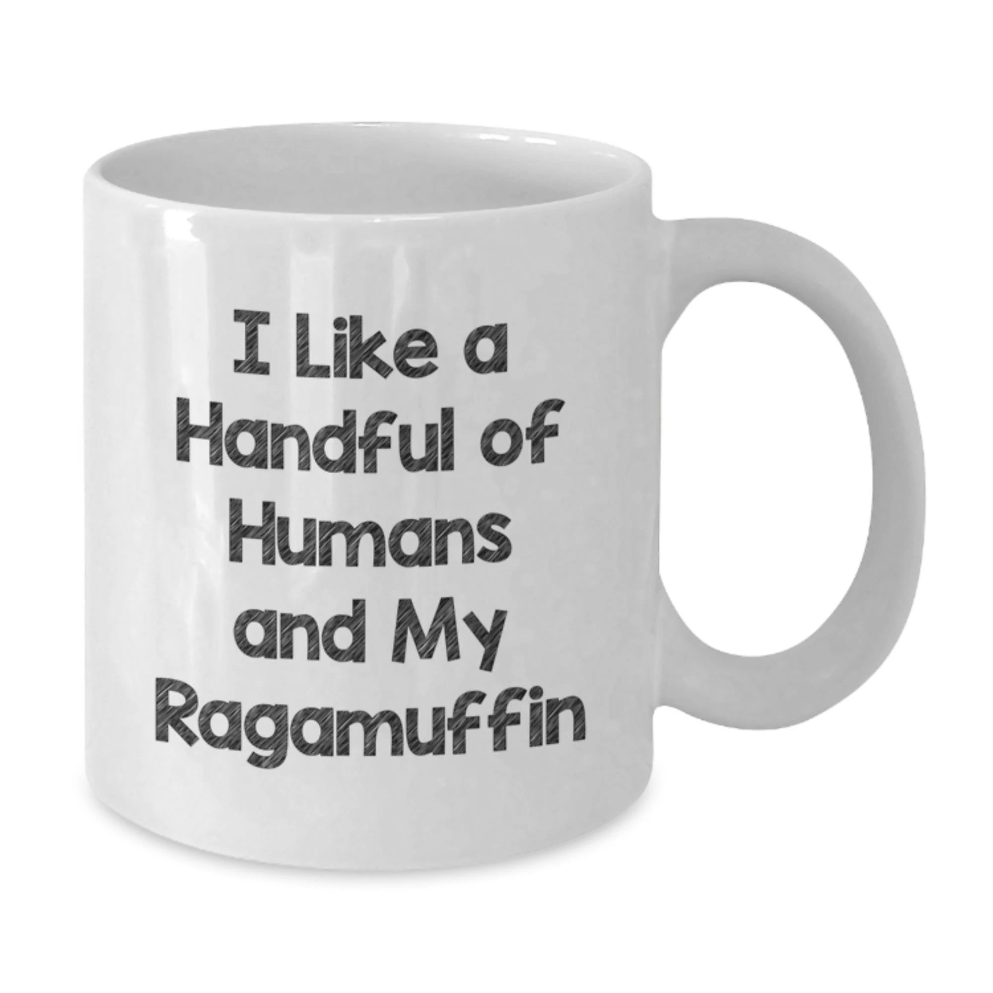 Ragamuffin Cat Lovers Funny Quote Christmas Unique Gifts from Friends for Men Women