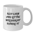 Funny Millwright Gifts from Friends for Men, White Coffee Mug 11oz or 15oz Ceramic Christmas Unique