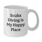 Scuba Diving Gifts for Men, Unique White Coffee Mugs, Father's Day Unique Gifts from Scuba Diving Lovers - Additional