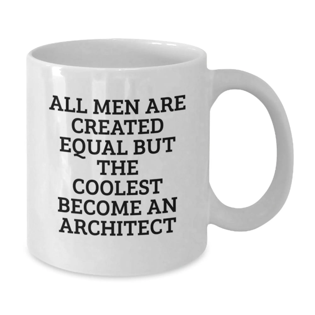 Architect Keepsake Mug for Him Birthday Gift White 11oz Ceramic - Additional