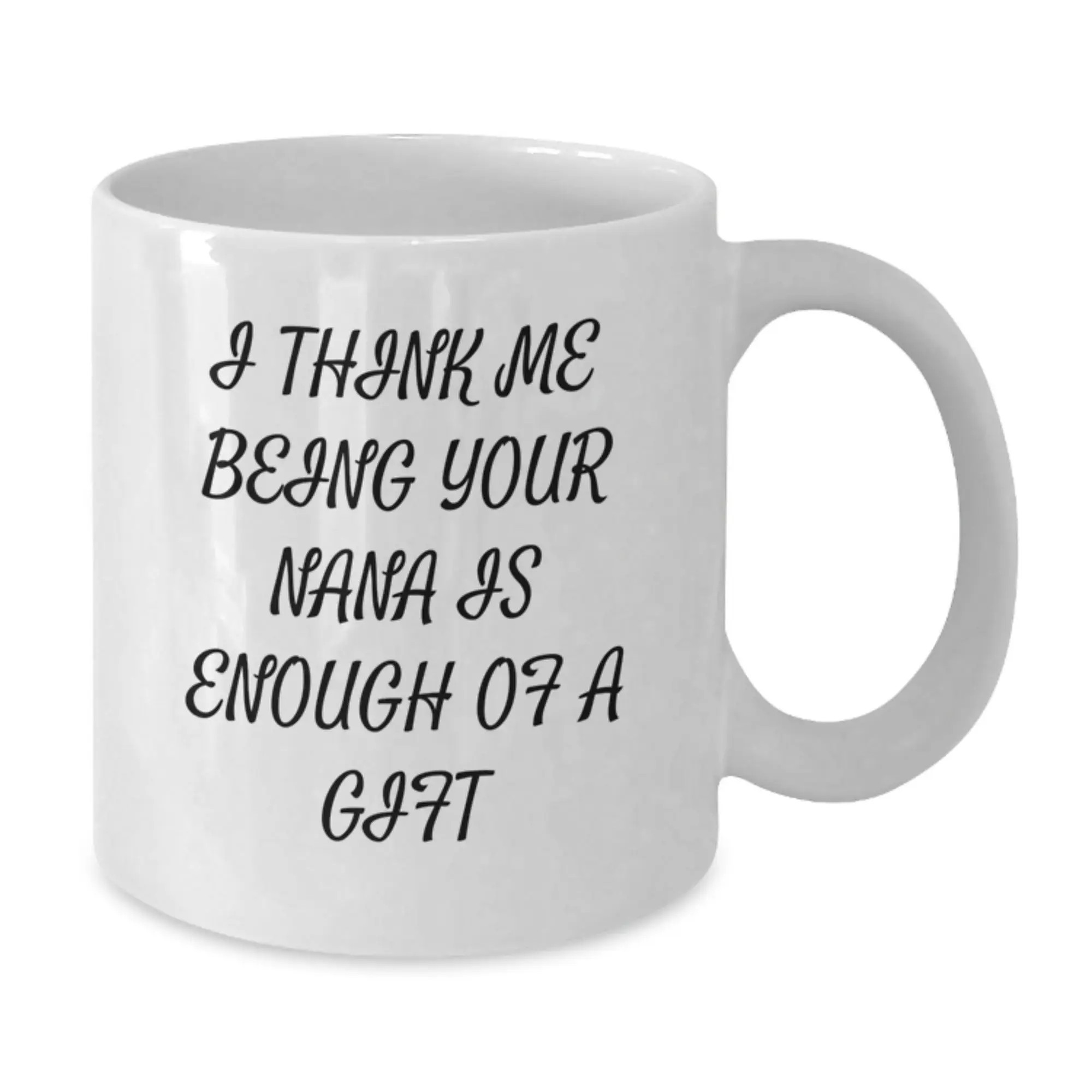 Nana Keepsake White Ceramic Coffee Mug for Him Birthday Gift - Additional