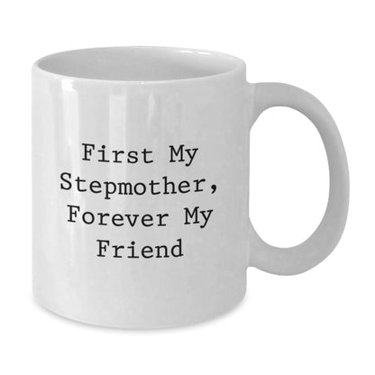 Funny Stepmother White Coffee Mugs Gifts from Men to Stepmother on Christmas Unique Mugs - Additional