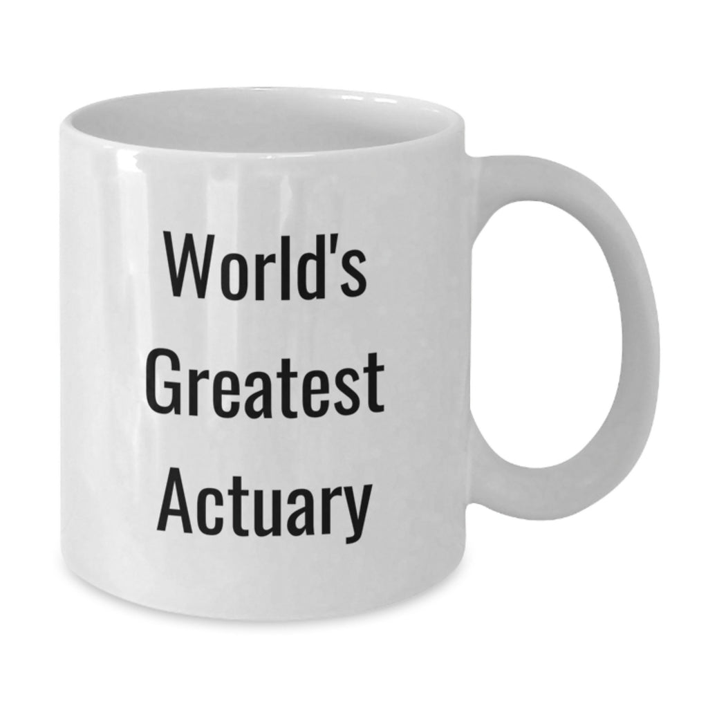 Actuary Gift for Him - World's Greatest Actuary Keepsake Mug - Additional