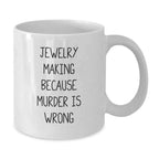 Funny Jewelry Making Gifts for Christmas - White Coffee Mug from Friends