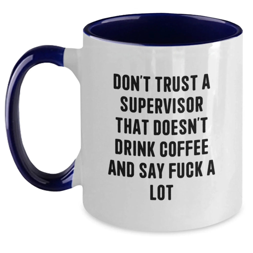 Funny Supervisor Gifts from Men to Supervisor, Christmas Unique Gifts for Supervisor