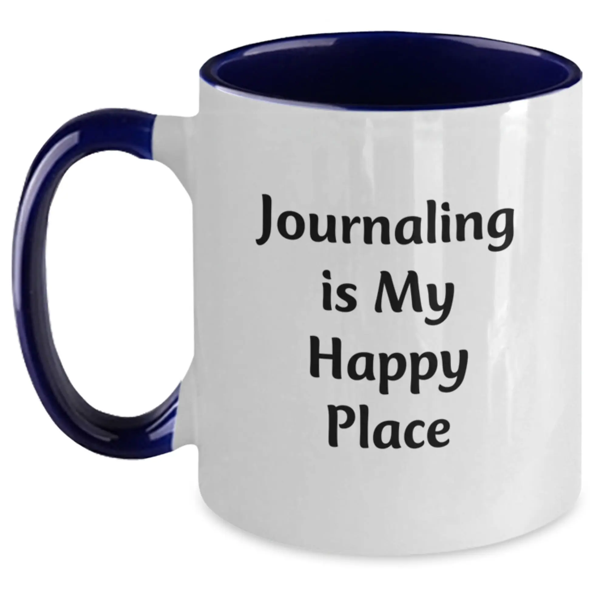 Cute Inspirational Journaling Gifts from Friends for Graduation Unique Two Tone Coffee Mug - Main