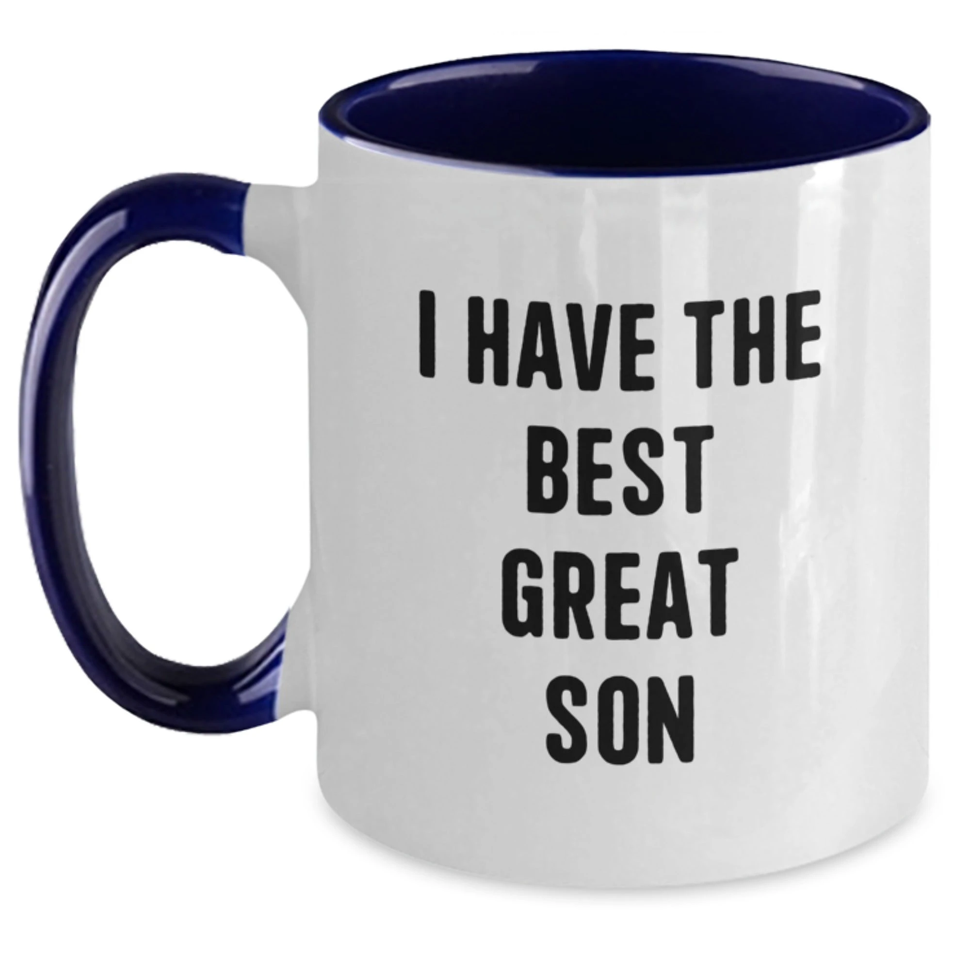 Funny Coffee Mugs for Son Gifts, Inspirational I Have The Best Great Son Quote, Unique Mom's Day Unique Gifts from Family - Main