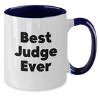 Funny Judge Coffee Mug Gifts for Men from Friends - Best Judge Ever, Unique Judge Mugs for Men, Christmas Unique Gifts for Judge