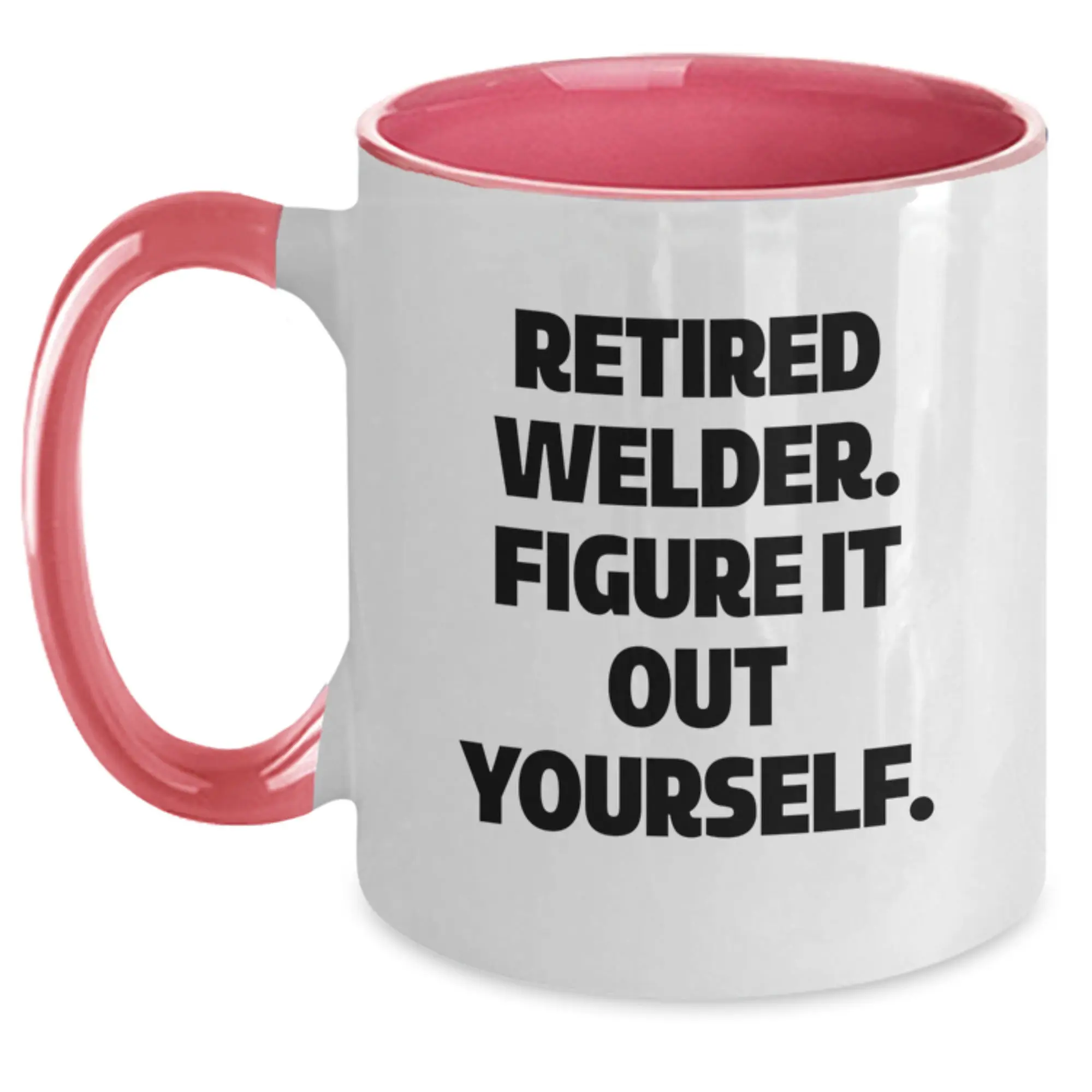Welder Gifts, Funny Two Tone Coffee Mug, Birthday Unique Finds for Men Friends Family - Main