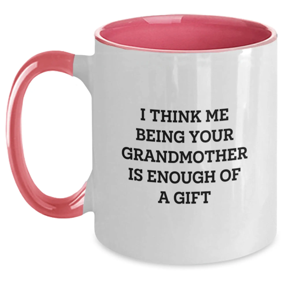 Grandmother Keepsake Two Tone Coffee Mug Gift for Her - Thoughtful Quote - Main