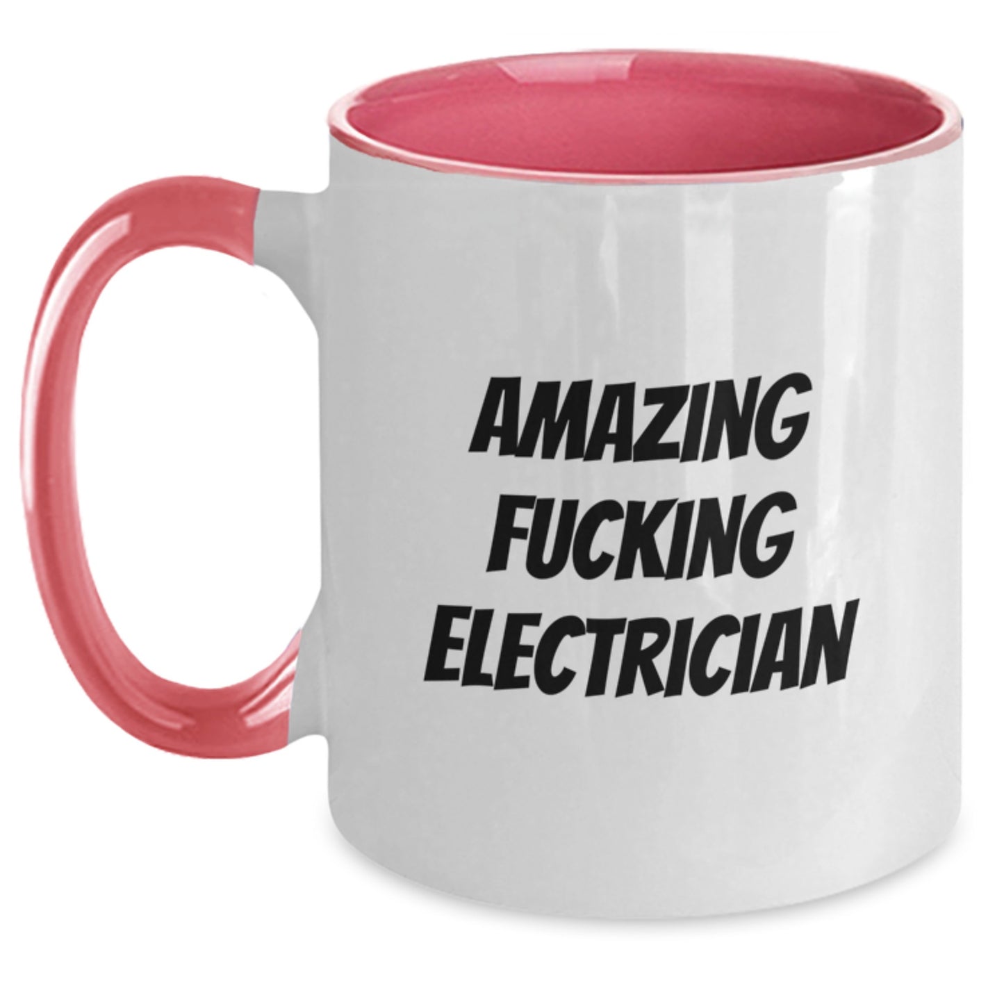 Funny Electrician Gifts from Men for Electrician Two Tone Coffee Mugs, Perfect for Christmas Unique Gifts - Main