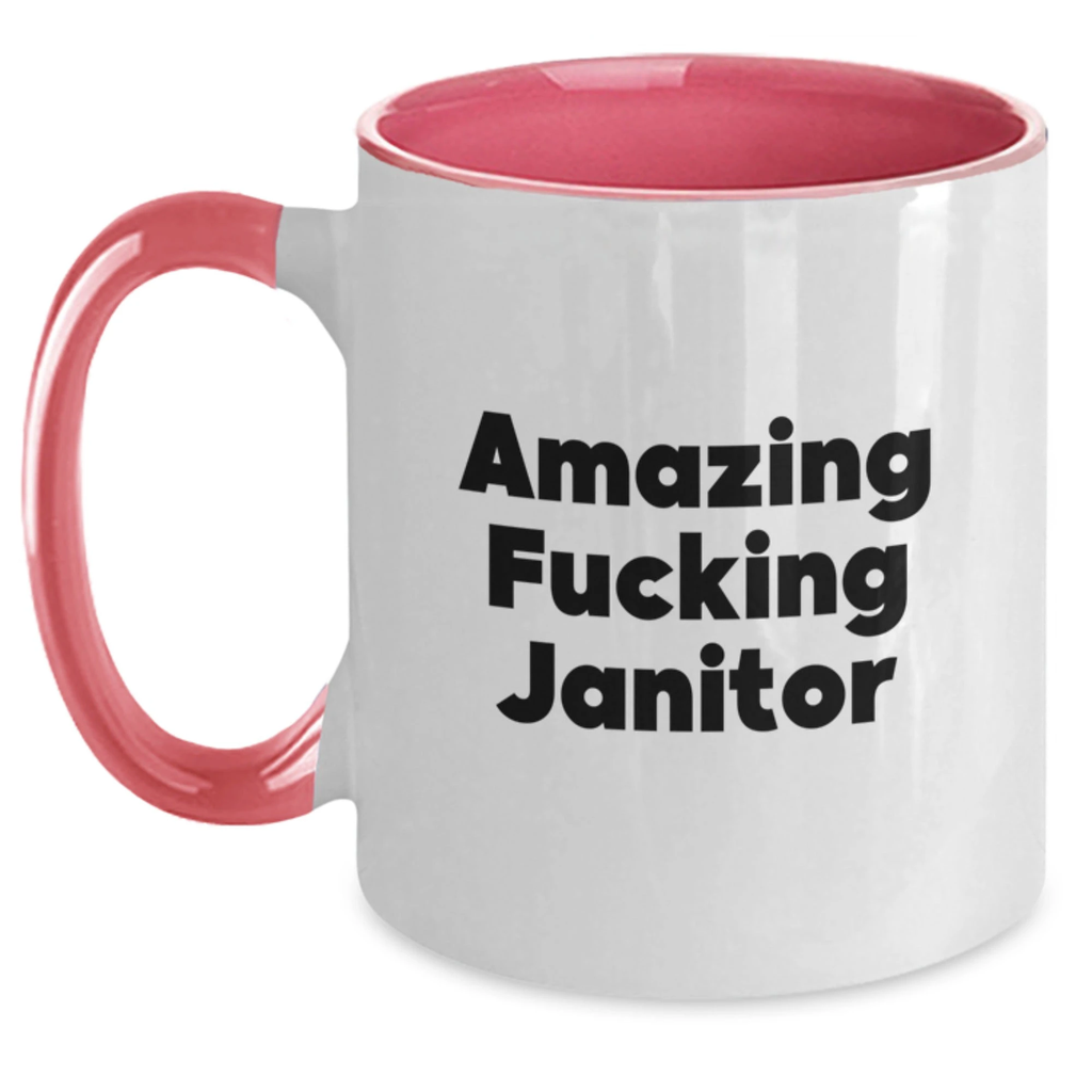 Funny Janitor Gifts from Husband - Unique Valentine's Unique Gifts for Janitor Men - Main