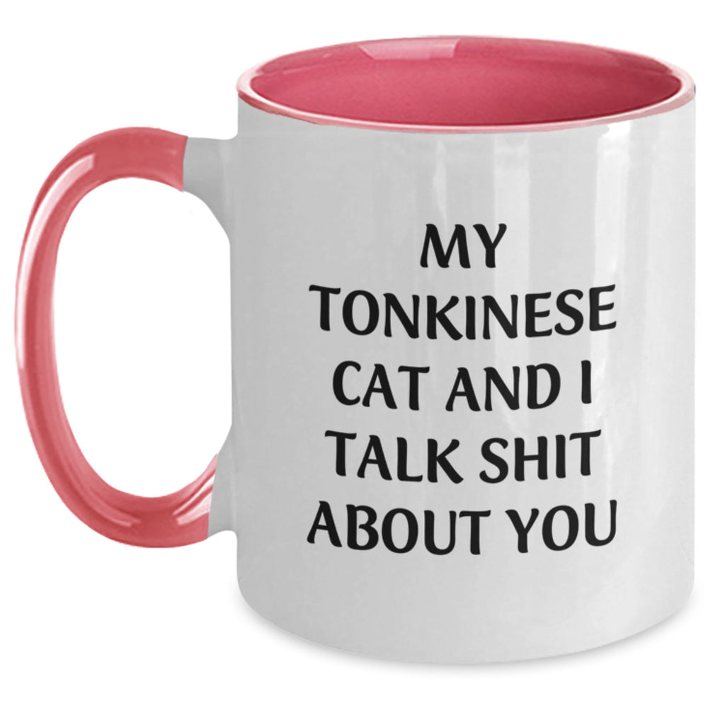 Tonkinese Cat Coffee Mug Gift for Him - Witty Quote Keepsake - Main