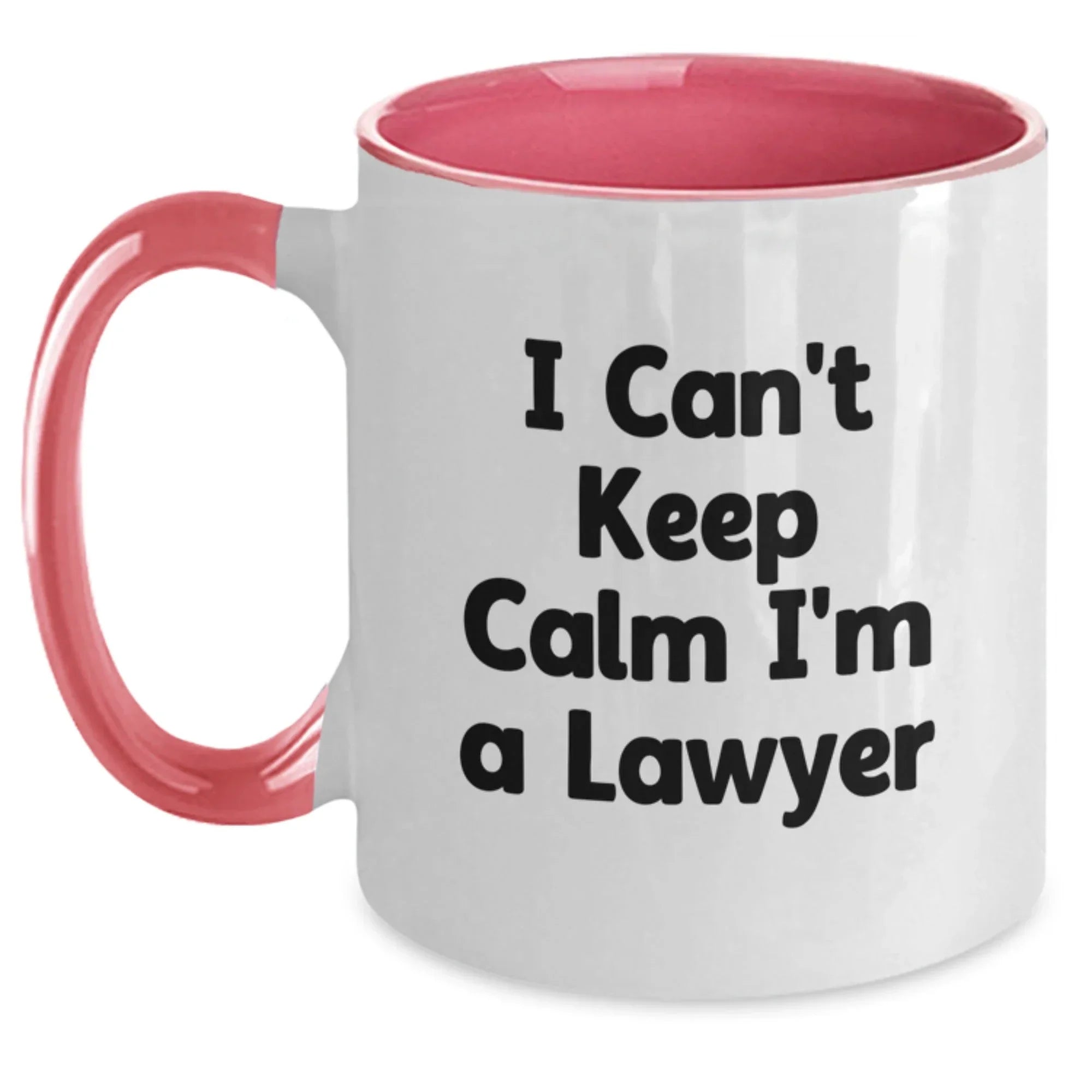 Funny Lawyer Two Tone Coffee Mugs Gifts from Friends and Family for Lawyer Men and Women on Christmas Unique Gift Ideas