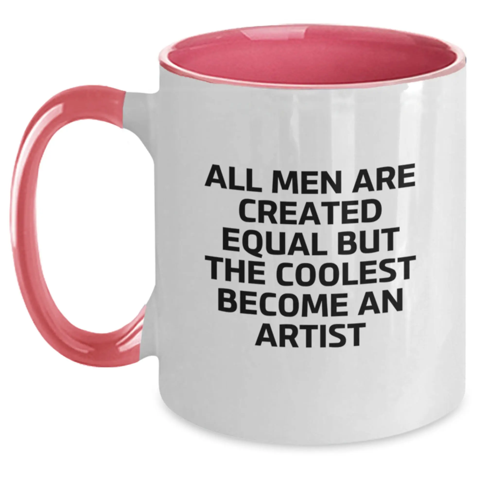 Artist Keepsake Two Tone Coffee Mug Classic for Him Birthday Gift - Main