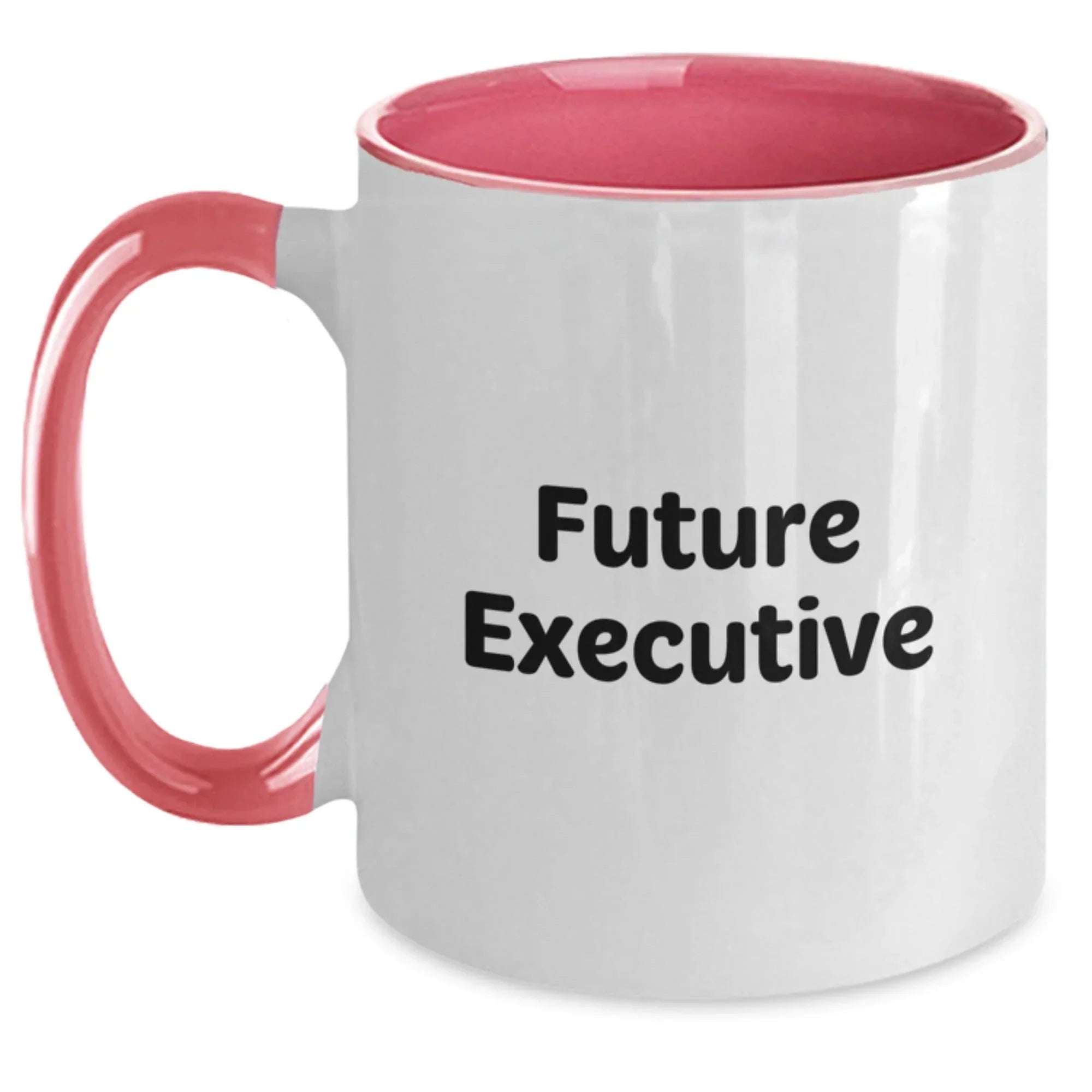 Funny Executive Gifts from Men to Future Executive Men - Christmas Unique Gifts for Men - Two Tone Coffee Mug with Cute Quote 'Future Executive'