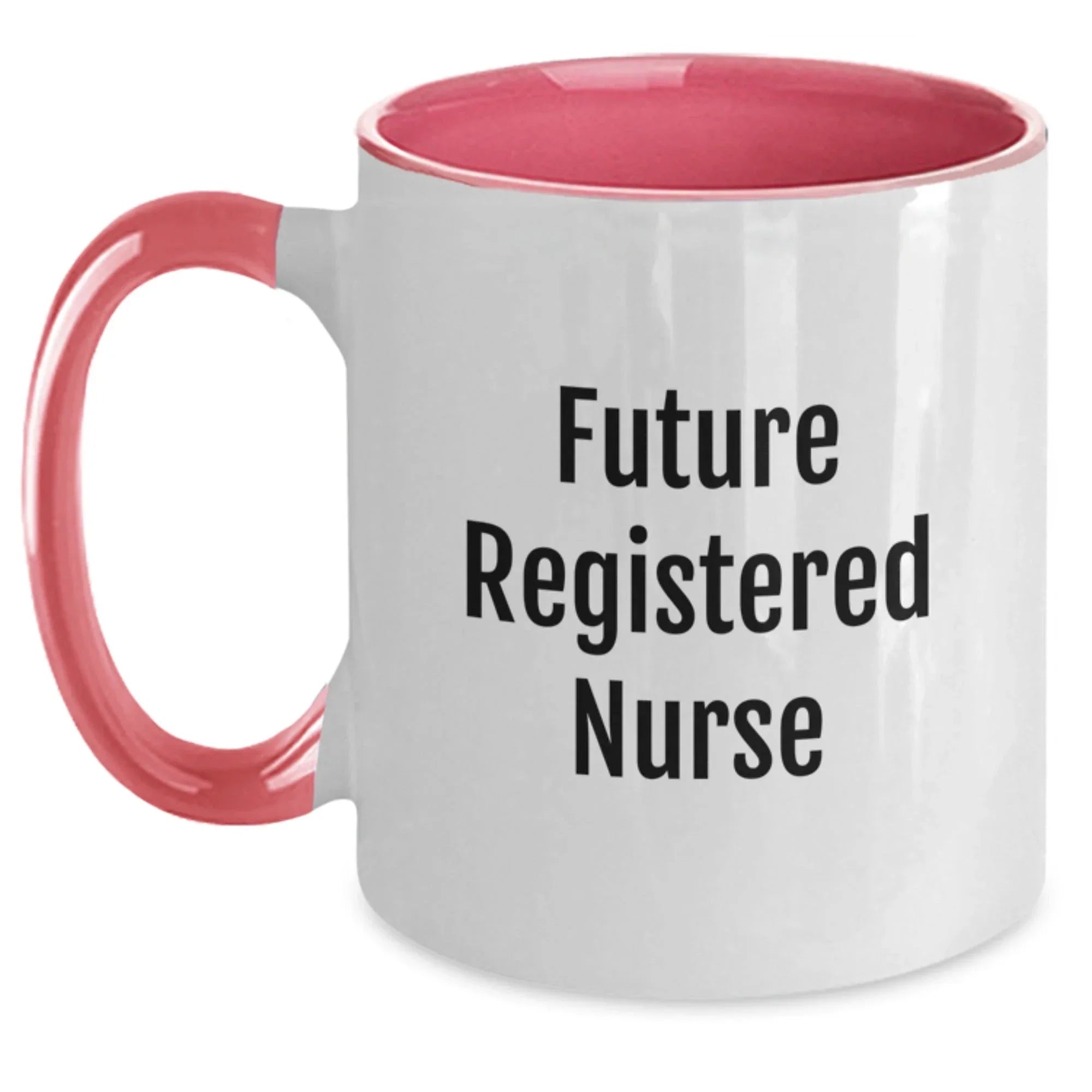 Funny 'Future Registered Nurse' Gifts from Men to Friends for Registered Nurse, Christmas Unique Gifts, Two Tone Coffee Mug