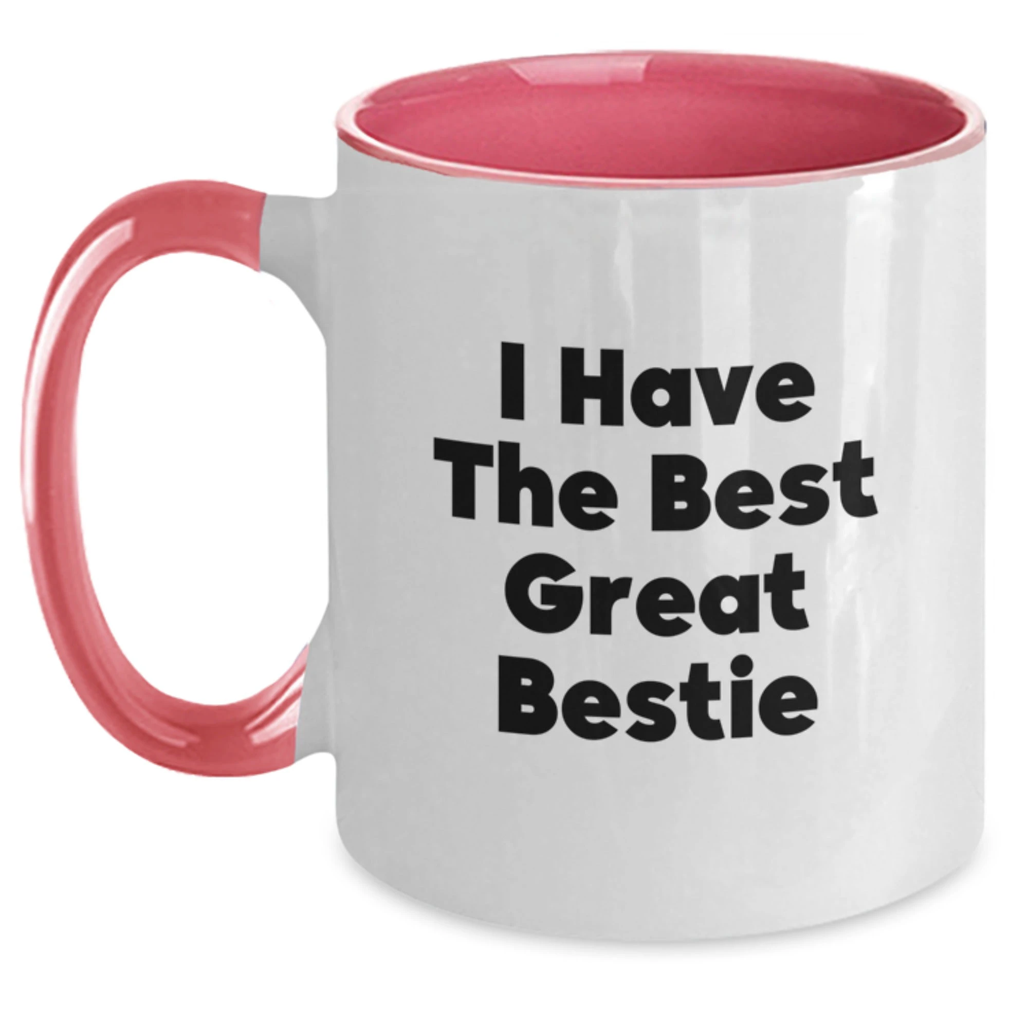 Gifts from Bestie, Funny Bestie Quotes, Two Tone Coffee Mug, Great Bestie, Unique Mother's Day Unique Gifts - Main