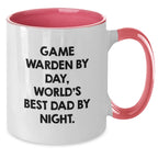 Gifts from Men, Game Warden By Day Funny Mugs, Christmas Unique Gifts for Family