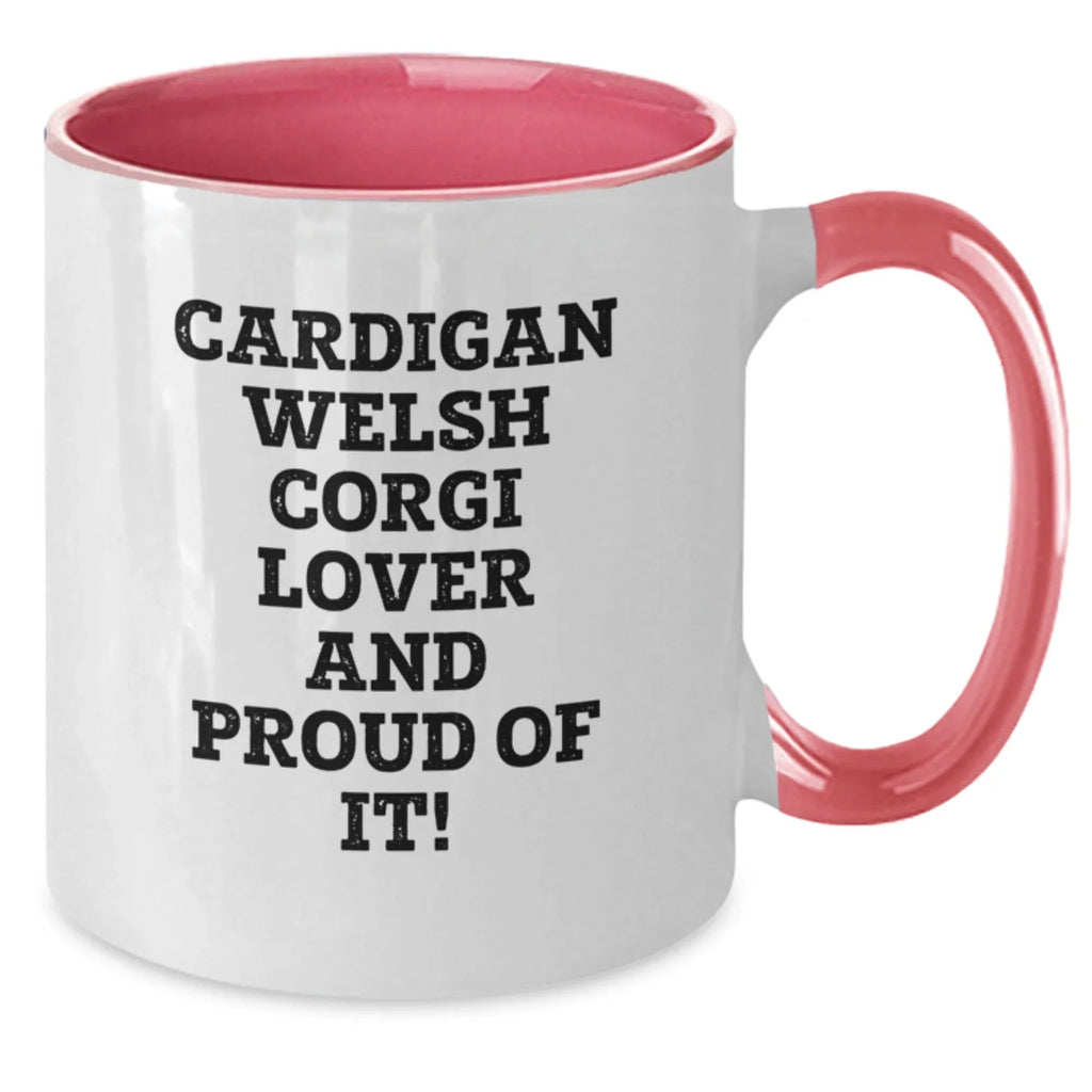 Two Tone Cardigan Welsh Corgi Mug Dog Lovers Valentine Gift