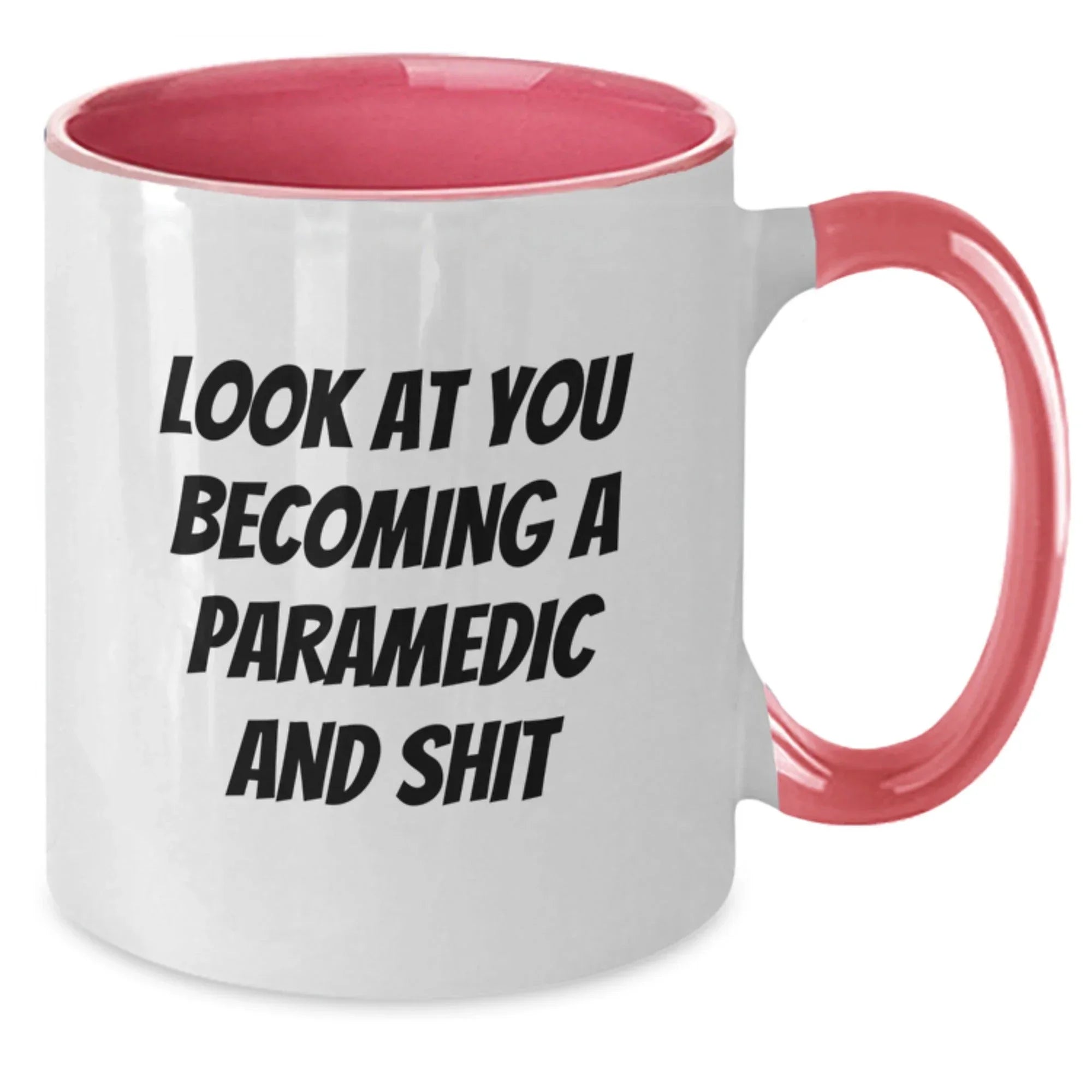 Rescue Worker Humor Gifts from Friends, Funny Two Tone Coffee Mug, Birthday Unique Gifts for Rescue Worker Men, Women, Coworkers, Family